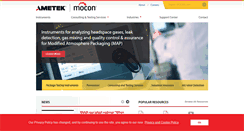 Desktop Screenshot of mocon.com