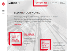 Tablet Screenshot of mocon.com.au